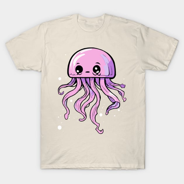 Jellyfish T-Shirt by LoriStark16